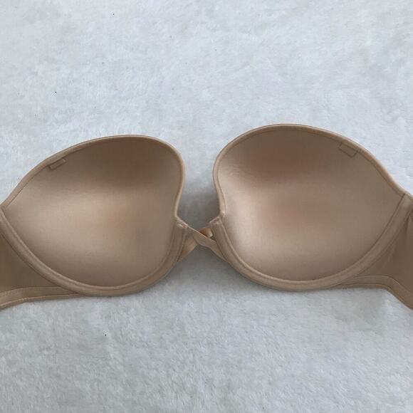 Wacoal NWT Strapless Beige Push Up Bra Women 32DD** Pls See Description - Picture 8 of 12